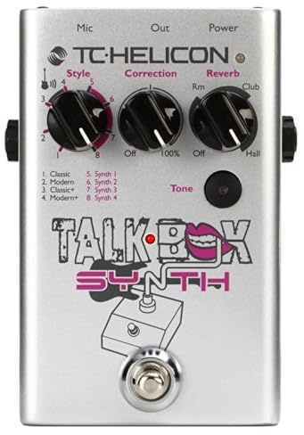 TC HELICON Talkbox Synth Adaptive Ton/Reverb und Pitch Correction