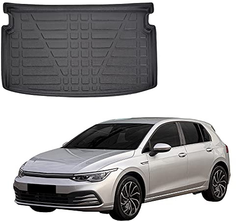 SCOUTT Kofferraumwanne TPE für Volkswagen Golf 8 5-Türer ab 2021 Schwarz