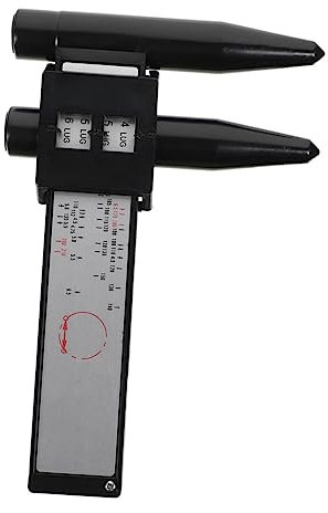 iplusmile Felgenlochbild Schiebemesslehre 8lug Abs Material Leichtes Messgerät Für Radnabenteilung Auto Felgenlehre Mit Zoll Metrikskala Für Fahrzeugmontage