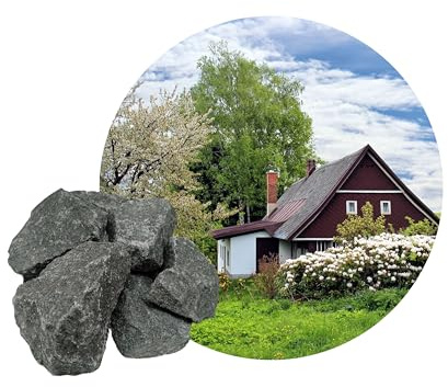 Splitt Pflastersplitt grau 30 kg Diabas Korngröße 5/8mm frostsicher Verlegesplitt Garten- und Landschaftsbau Pflastern von Wegen Terrassen Pflasterbettung Naturstein