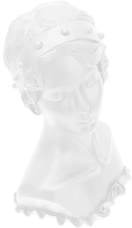 Beaupretty Jewelry Display Stand Mannequin Bust for Earrings and Necklaces Decorative Jewelry Holder with Artistic Design for Home Retail Shops and Photography Props