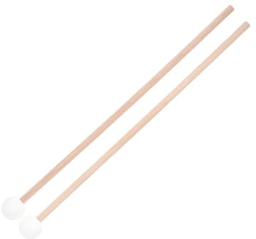 iplusmile Xylophon Schlägel Holzschlägel Percussion Mallets Marimba Hammer Robust Glatt Poliert Langlebig für Xylophon Glockenspiel