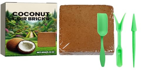 Terriccio Piante - Attrezzi Da Giardinaggio Compressi E Naturali | Terriccio Con Bilanciamento Del PH Per Interni,per Trapianto Orchidee Vaso Interno Esterno Cortile Patio Viale
