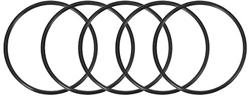 sourcing map 5 Stück O-Ringe Dichtungsringe 80mm AD 72mm ID 4mm Breite | Dichtung, Metrische Nitrilkautschuk Gummi, Für Sahnespender Poolpumpe Schnellkupplung Kaffeebecher