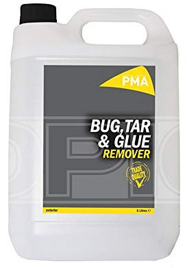 PMA Bug, Tar and Glue Remover - 5 Litre, Removes Insects & Road Tar, Streak-Free, Biodegradable Formula