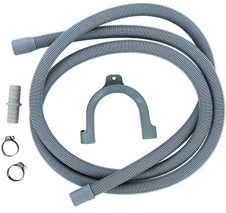 FIND A Spare Drain Hose Extension Pipe Kit 2.5m for Washing Machine Washer Dryer Dishwasher
