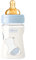 Chicco Original Touch Anti-Colic Baby Bottle with 100% Natural Latex Teat, Slow Flow Baby Bottle 0+ Months, 150 ml Plastic Bottle for Newborns, Blue