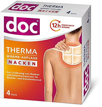 doc® THERMA WÄRME-AUFLAGE NACKEN 4Stk