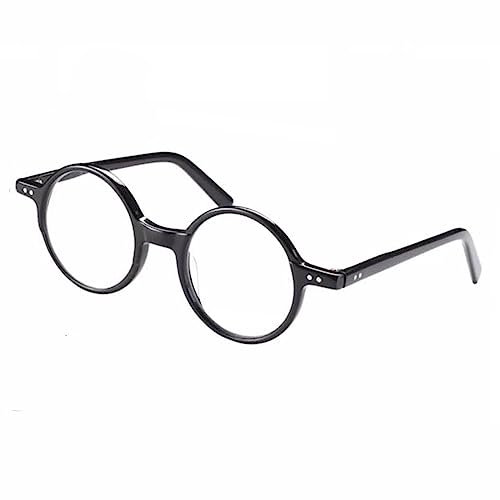 COKYIS Retro Lesebrillen Progressive Multifokus Computerbrille Unisex 2.50 Gleitsichtbrille Mode Leser Bifokale Presbyopie Lesehilfe Brille Runder (Size : 3.5)