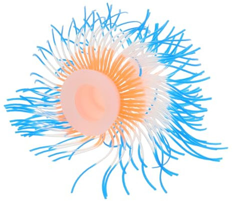 MERRYHAPY Leuchtende Kunstkorallen-Unterwasser-deko Realistisches Korallenriff-Ornament Für Aquarium Geeignet Für Süß Und Salzwasser