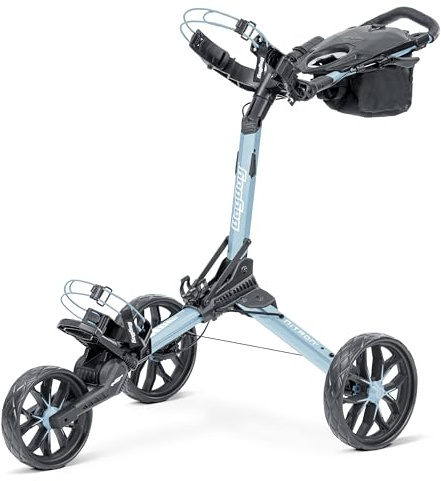 Bag Boy Nitron Golf Push Cart, Ice Blue/White