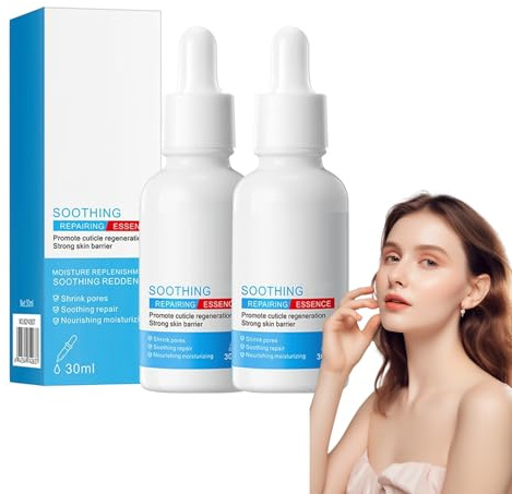 2PC Siero per la cura della pelle, Siero Idratante Deep Per La Pelle, Anti Wrinkle, Serum Rassodante per il Viso dalle Eccellenti Proprietà Idratanti, Riduci Le Linee Sottili, serum8-7