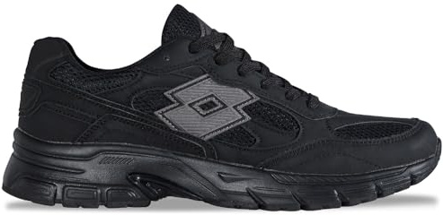 Lotto Flowtiv Sneaker Unisex, Nero, 41 EU, Nero, 41 EU