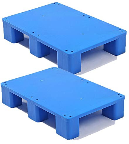Robuste Kunststoffpalette, 500 kg Kapazität, modulares Stauregal für Lagerung, Gabelstapler, freundliche Palette mit Schrankaufbewahrung, unverzichtbar für Garagenorganisation