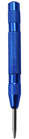 Automatic Center with Adjustable Tension Spring Loaded Puncher Tool Car Glass Window for Machinists and Carpenters
