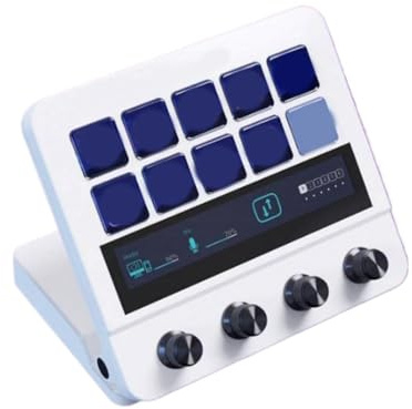 StreamDeck Tastiere Visive 10 Tasti StreamDeck LCD Pulsante Live Content Creation Controller Pulsante doganale Tastiere visive