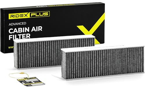 RIDEX PLUS 424I0186P Innenraumfilter Pollenfilter Aktivkohlefilter Höhe: 30 Breite: 96 Länge: 291 Kompatibel mit CITROËN BERLINGO B9, PEUGEOT 3008 SUV M, OPEL GRANDLAND X A18 INSIGNIA CC