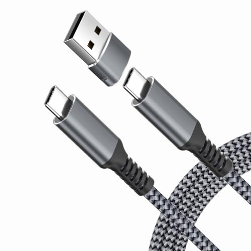 Elebase 60W USB Type C Charger Cord 3 Meters with USB Adapter | USBC Charging Cable Power Lead for iPhone 17 16,iPad 10th,Air Mini 6 7,Samsung Galaxy S26 S25
