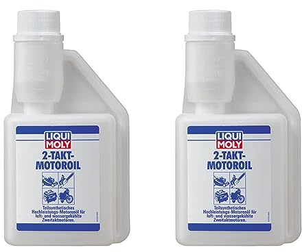 LIQUI MOLY 2-Takt-Motoroil | 250 ml | 2-Takt-Öl | Art.-Nr.: 1051 (Packung mit 2)