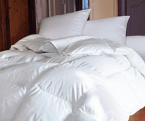 GBiancheria Piumino 4 Stagioni in Piuma Anallergico col. Bianco (1 Piazza 155x200cm)