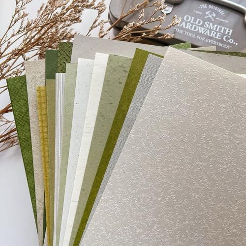 15 Blatt strukturiertes Scrapbook-Papier, sortiert, gemischtes Spezial-Bastelpapier für Scrapbooking, Junk, Journaling-Zubehör, Bullet Journaling, Planer, Collage, Kartenverzierungen, 14 x 21 cm, A5