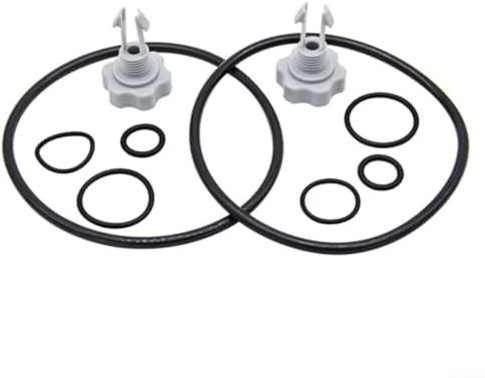 URPIZY 25003 Parti di Guarnizione della Pompa del Filtro a Sabbia, Set di Riparazione di Ricambio per Pompe Filtro a Sabbia per Intex 58604, 56638, valvola di Rilascio dell'Aria e O-Ring