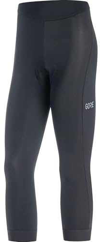 GOREWEAR C3 Femme Cuissard+ 3/4 sans bretelles, Black, XL