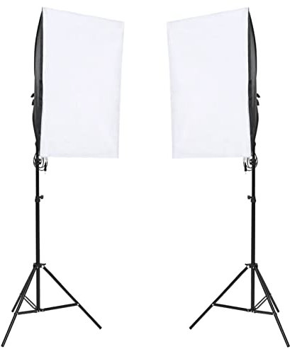 Snsowed Luci Professionali da Studio 2 pz 40x60 cm,Studio Foto,Fotografia,Illuminazione e Studio,Luci e Flash da studio-190243