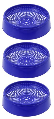 EPIGEIST Nid de Pigeon Bol D'incubation 3 Pièces Grosse Capacité en Plastique Léger Facile à Utiliser pour Décoration et Maison pour Pigeons et Œufs