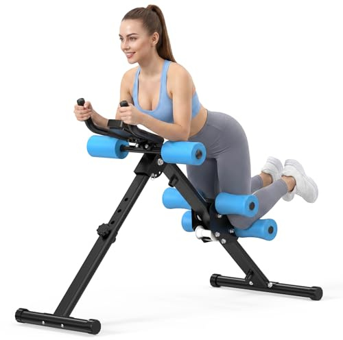 RELIFE REBUILD YOUR LIFE Bauchmuskel Trainer Bauch Trainingsgerät Bauchtrainer für Zuhause AB-Workout-Gerät Bauchtrainer Zusammenklappbarer