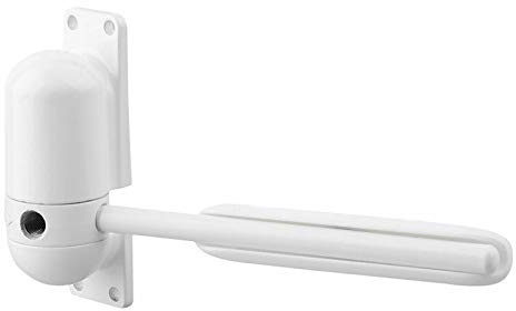 Cierrapuertas blanco con resorte automático montado en superficie ajustable resistente al fuego Tope de puerta Herrajes for puertas