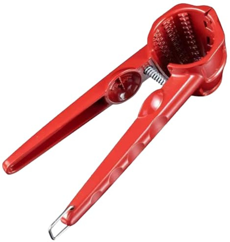 Veemoon Pince Casse-Noix en Acier Inoxydable, Ouvre-Coquille Multifonction pour Noix, Noisettes et Macadamia, Outil Compact et Pratique Cuisine Domestique, Casse-Noisette Portable