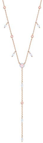 Swarovski Collana A Y One, Multicolore, Placcato Oro Rosa