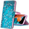 MRSTER Funda LG K42, PU Cuero Flip Folio Carcasa [Kickstand] [Ranura para Tarjeta] [Cierre magnético] para LG K42. BF Apricot Tree