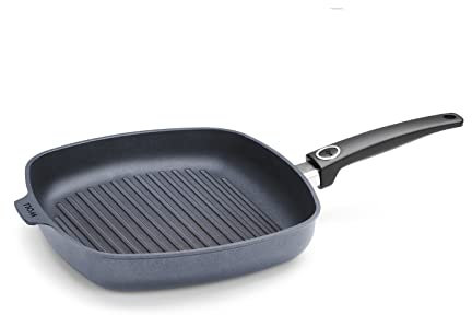 Woll Diamond Lite Grillpfanne mit festem Griff, quadratisch, 28 cm