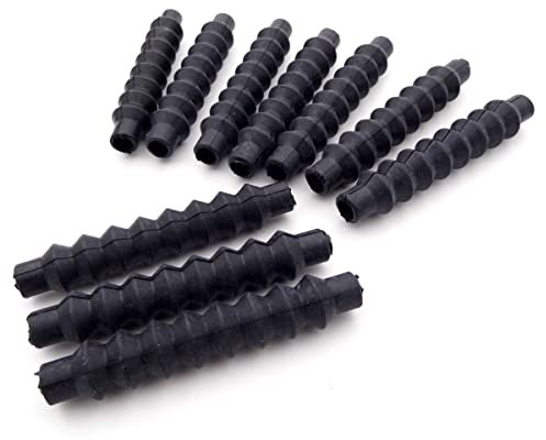 PRODCA Lot de 5 soufflets en caoutchouc souple - 58 mm - ID4 mm - Pour boîte radio - Compatible avec les modèles télécommandés - Bateau et voiture - Étanche