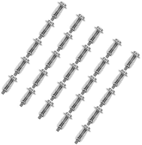 BELLIFFY 25pièces Ancre pour Porte Creuse Écrou à Expansion Outil pour Vis De Fixation Ancrage pour Ancrage pour Tôle Vis De Porte
