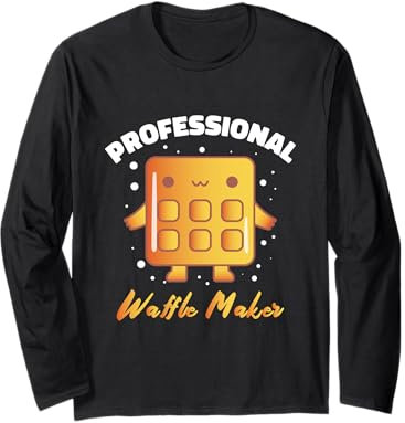 Waffles Novelty Accessories Professional Waffle Maker Long Sleeve T-Shirt
