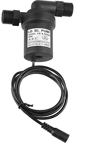 DC 12 V 10 W Solarwasserpumpe mit hoher Temperatur, Wasserpumpe ohne Bürste für Umwälzpumpen, Solar-Wasserpumpe für Wasserzirkulation