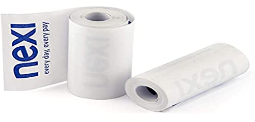 Nexi, 50 Rotoli di Carta Termica per Pos, Box di Rotolini Carta per Scontrini, 57mm x 8mt, Carta Termica 55gr, Compatibile con Nexi SmartPOS