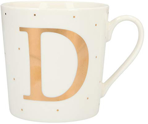 Depesche 5909.029 Tasse mit Henkel, aus Porzellan, 300 ml, mit Aufschrift, D