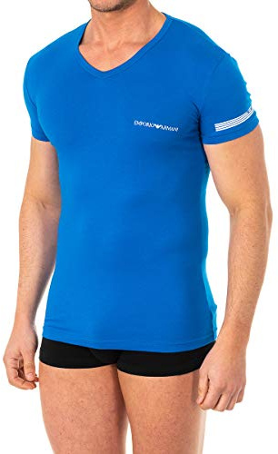 Emporio Armani Camiseta Manga Corta y Cuello en Pico 110810-8P723 para Hombre