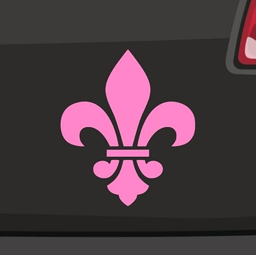 Heraldische Lilie Aufkleber -6 Größen 21 Farben- Fleur de Lis Wappen Frankreich
