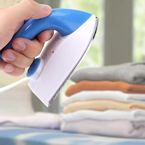 Dampfbügeleisen Mini, 100 W Tragbares Reisebügeleisen, Schnelles Aufheizen, Kleines Leichtes Bügeleisen mit Dampf für Zuhause und Unterwegs US-Stecker