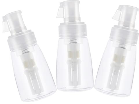Ipetboom 3stücke Pulversprühflasche Leer Nachfüllbar Für Trockenpulver Mit Sprühkopf Tragbare Reise Flasche Als Pulverbehälter Geeignet Für Zuhause Und Salon