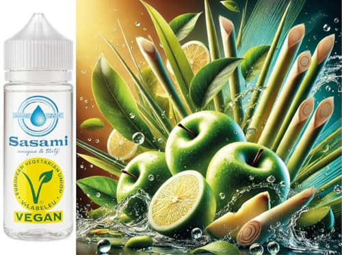 Eden Zest - manzana-hierba de limón aroma concentrado - Vegano - Sasami - 100ml