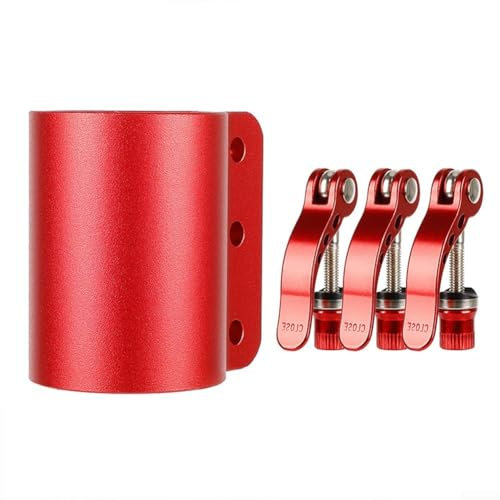 Folding Clamp with Secure Quick Release 3 Locks for Kaabo Mantis10 Electric Scooters (Is black)