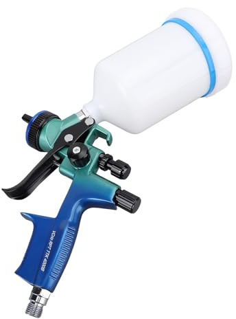LVLP Air Spray Gun Premium Kit, 4000B 600ml Cup 1,3 Mm Munstycke Automotive Car Paint Gun Sprayer, Air Paint Sprayer Gun for Cars Hus Gör Det Själv Målning Möbelunderhåll
