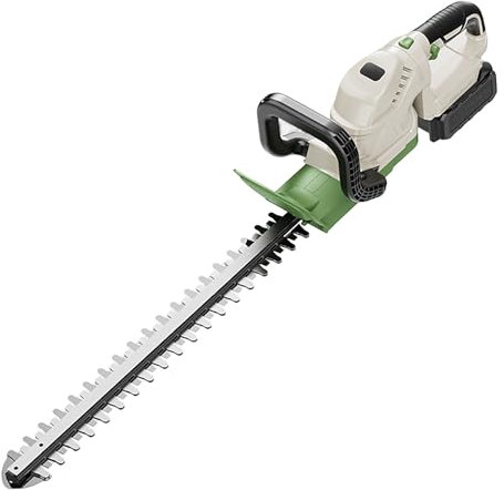 WEICNE Taille-Haie électrique sans Fil 21 V 2600 Mah avec 2 Batteries Et Chargeur Inclus, Taille-Haie avec Lame en Acier De 51cm