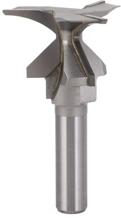 Riuulity 1/2 Zoll Shank Router Bit Lobable Effiziente Formung für Holzbearbeitungsprojekte Solid Holzpanel, Hartholz, Sperrholz, MDF